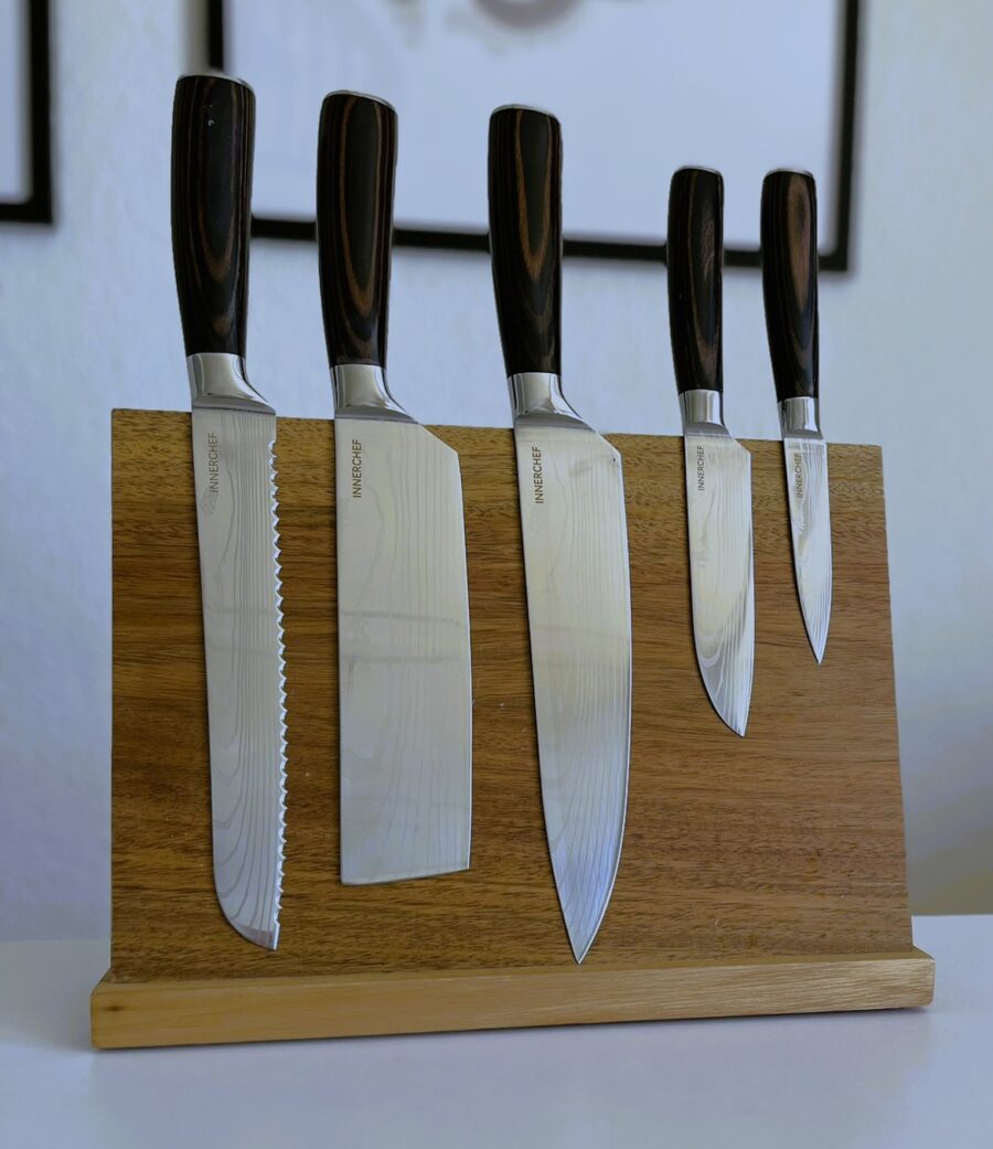 Knivsæt med 5 knive